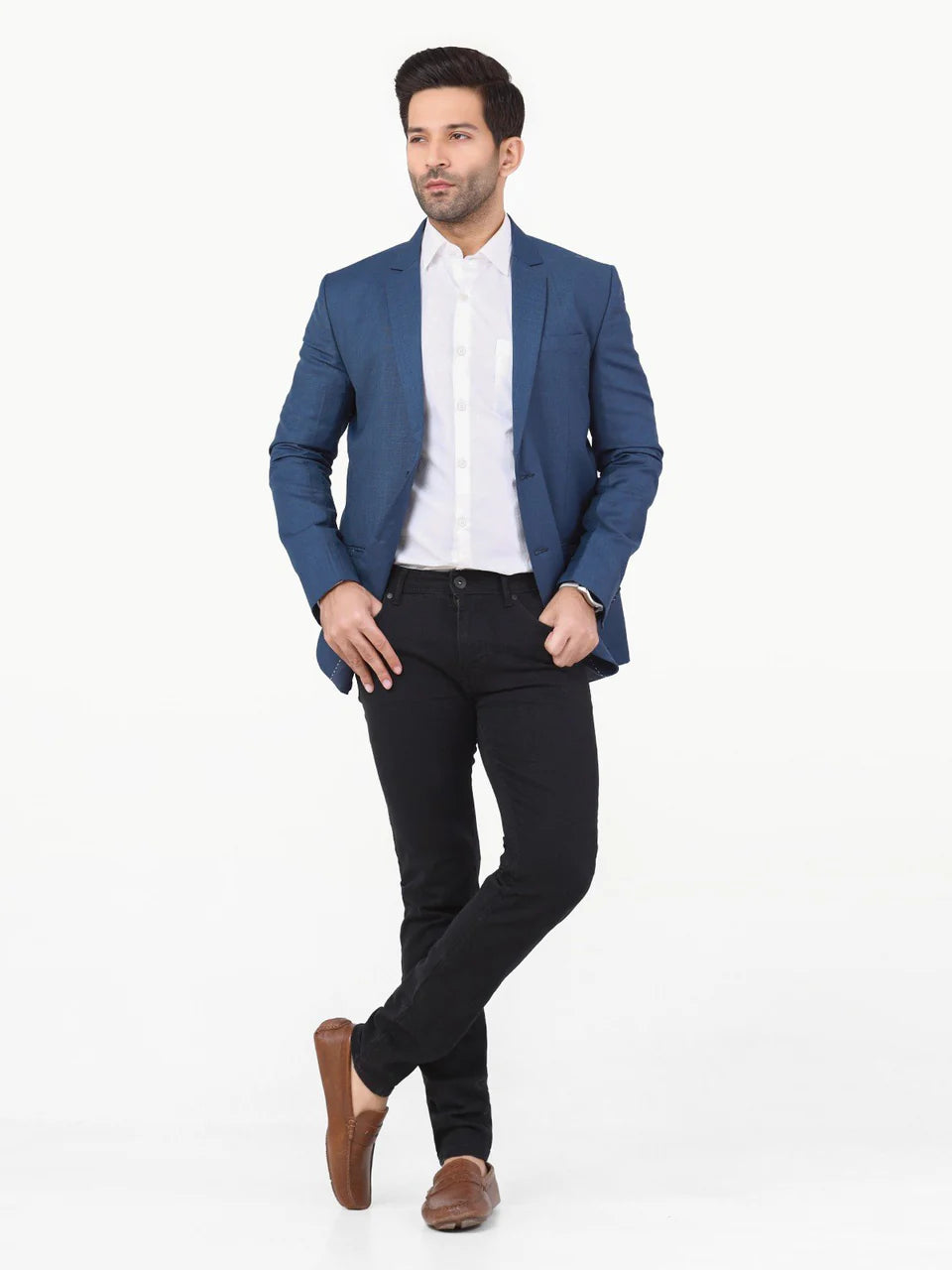 Men's Navy Blue Chinos