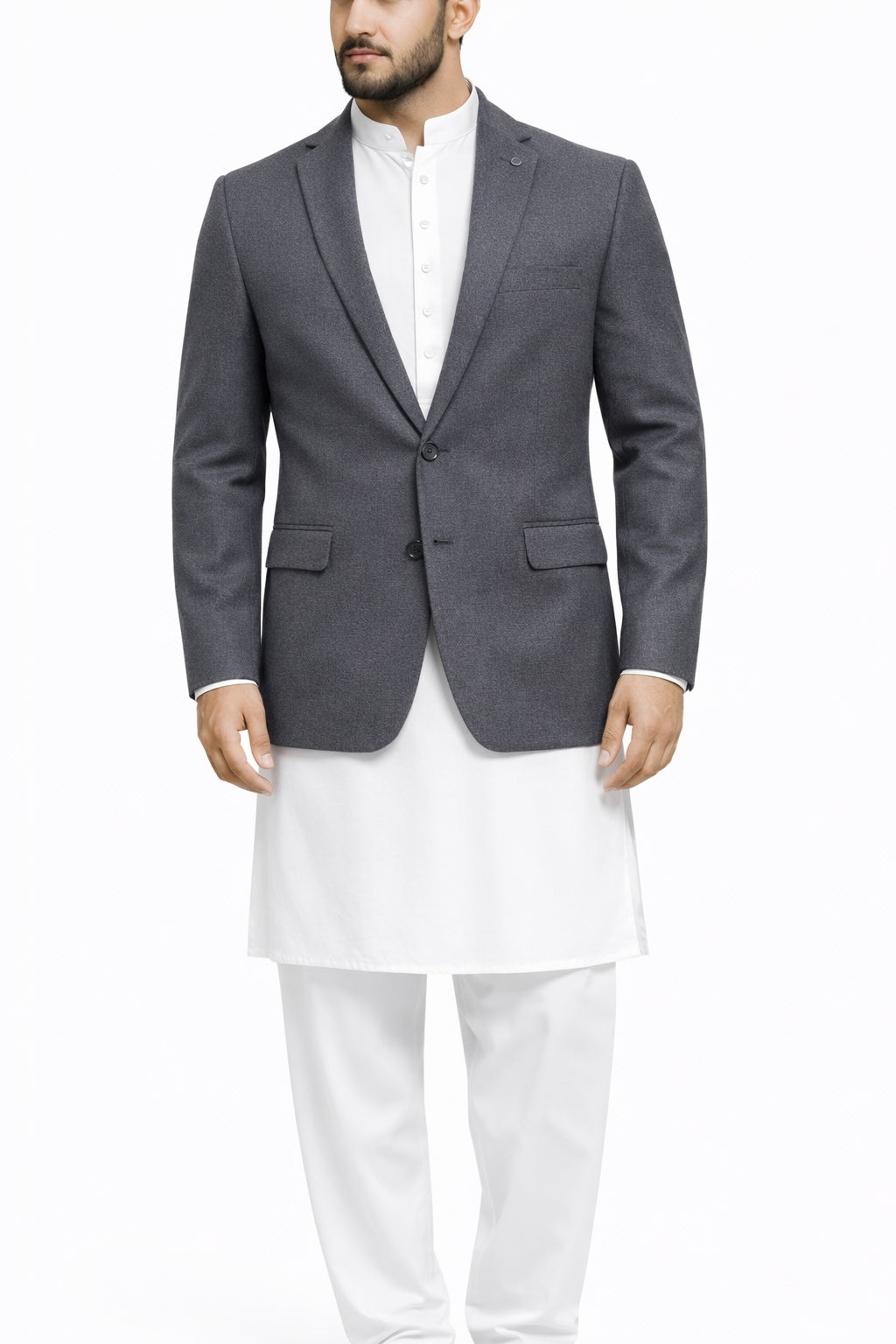 Charcoal Grey Smart Fit Coat