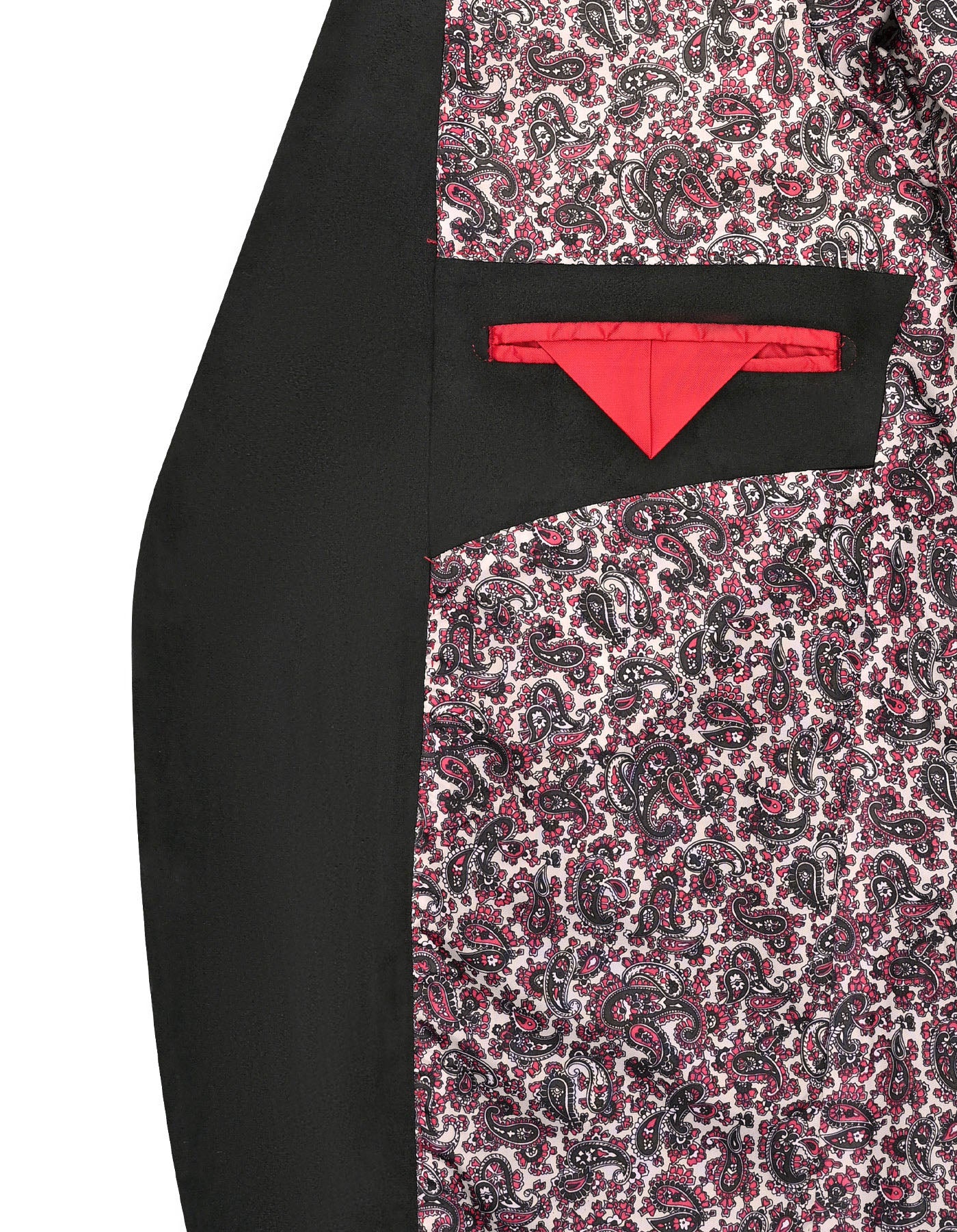 Black Plain Tailored Smart Fit Coat