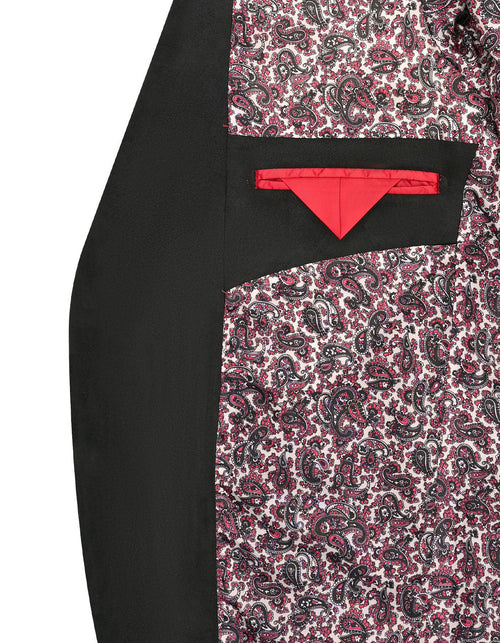 Black Plain Tailored Smart Fit Coat